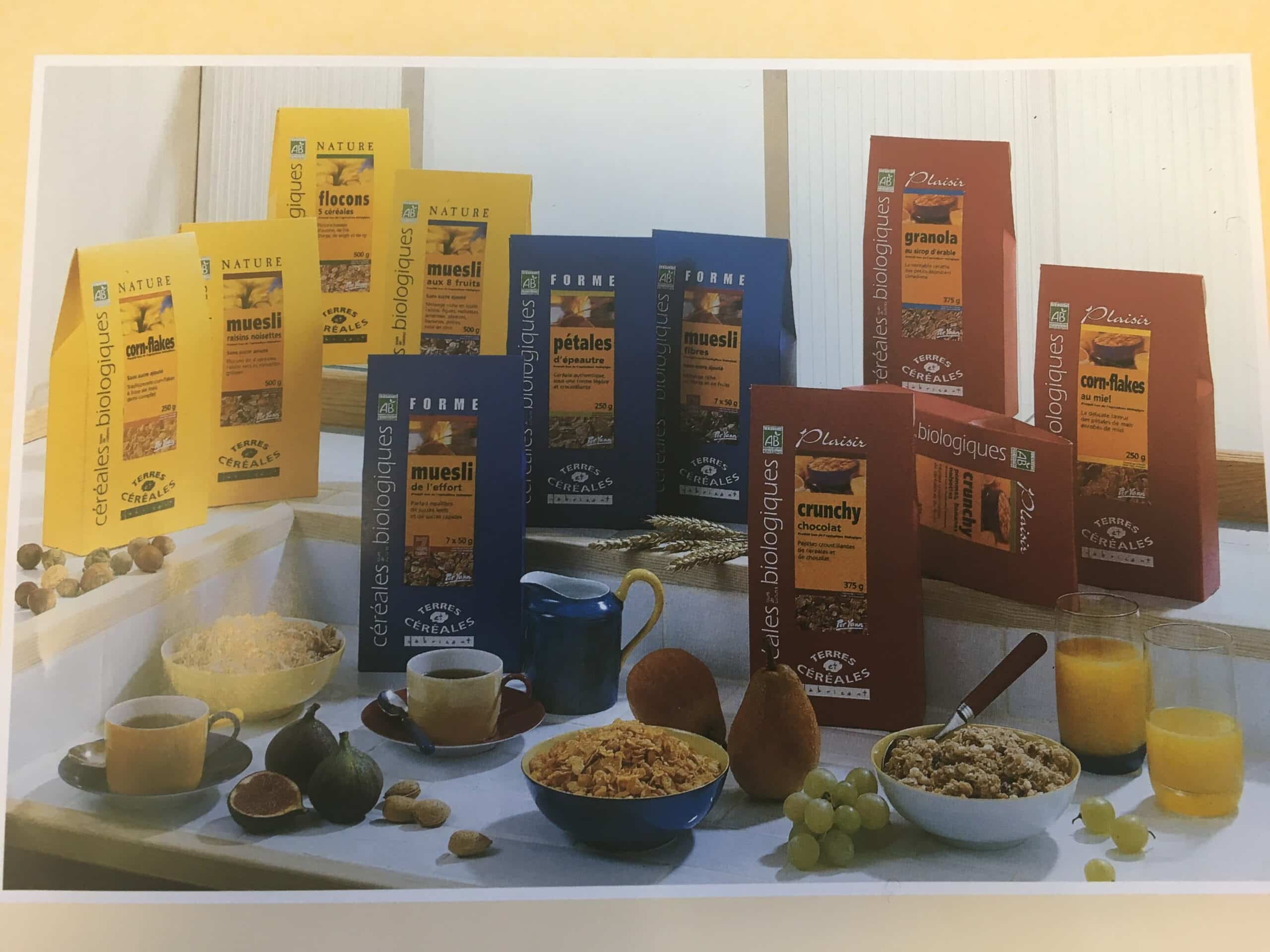 1999 - Lancement de la marque Terres & Céréales